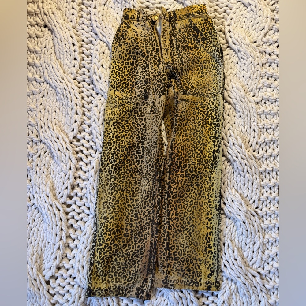 Big Bud Press Leopard Print Work Pants